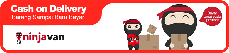  COD - Barang Sampai Baru Bayar (+RM10)